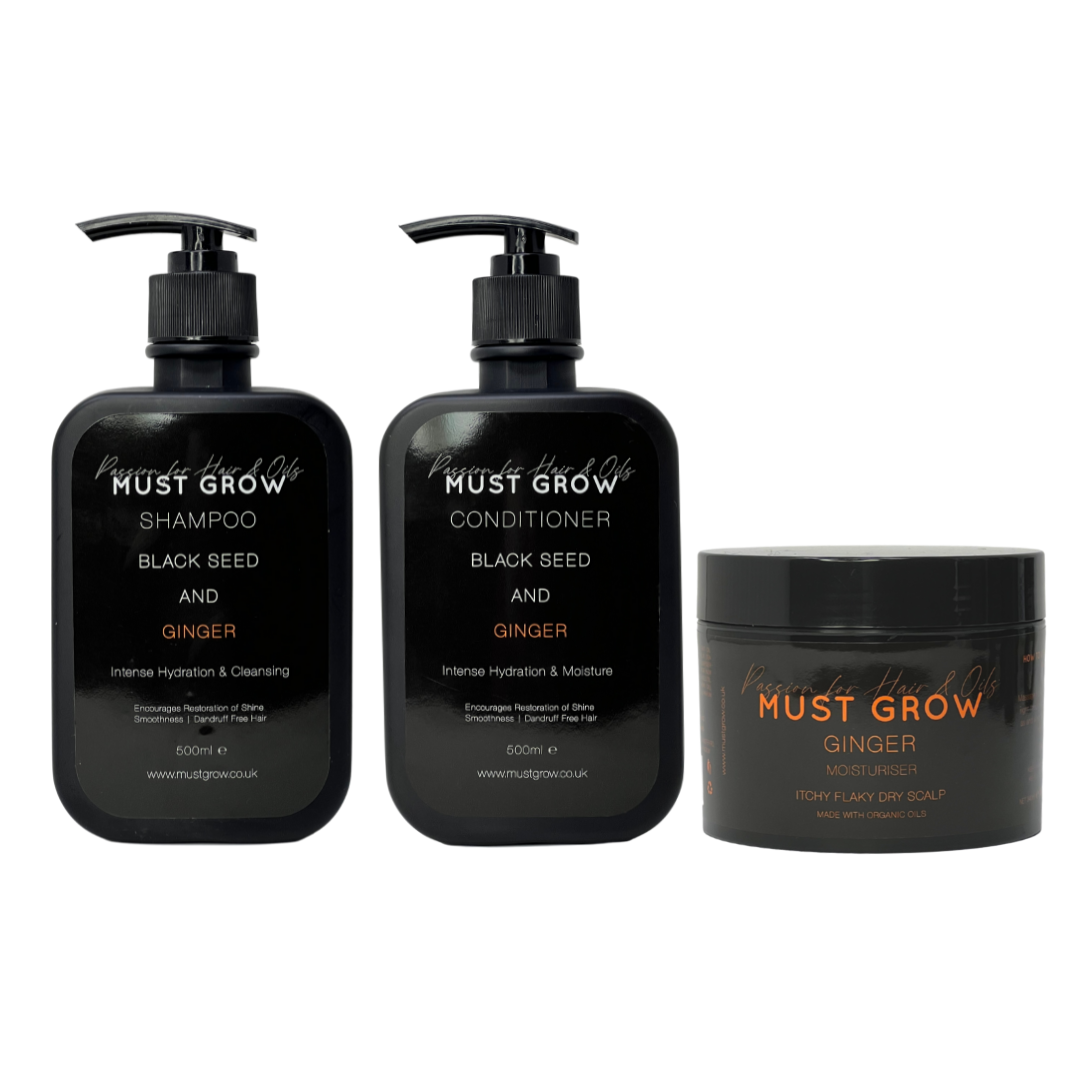 Ginger Hair Care Kit Must Grow